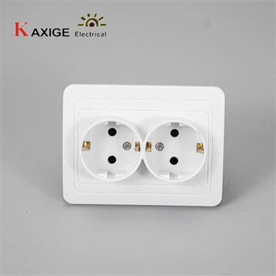 81B 2 Gang Sockets Terre